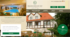 Desktop Screenshot of hotel-braunschweiger-hof.de